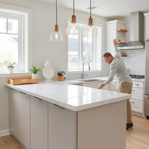 countertop install