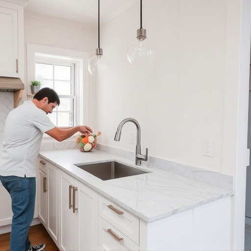 countertop install