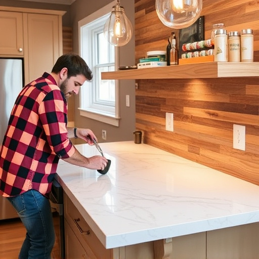 countertop install