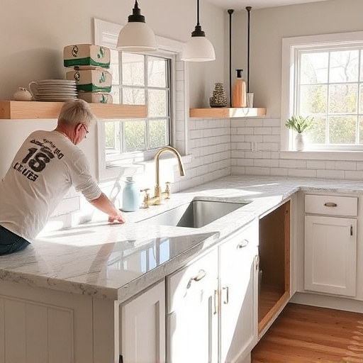 countertop install