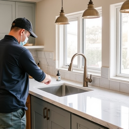 countertop install