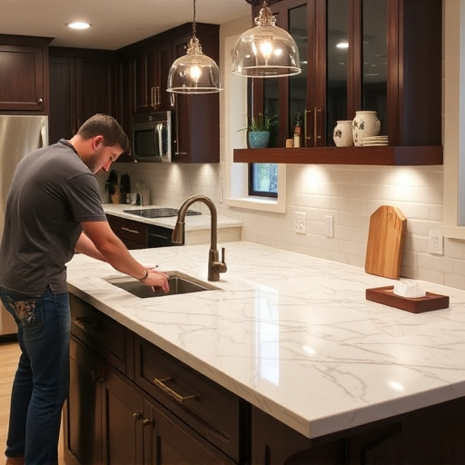 countertop install