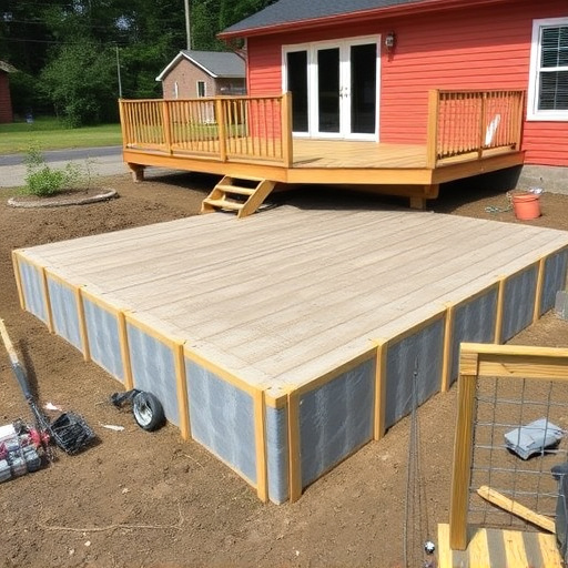 deck foundation