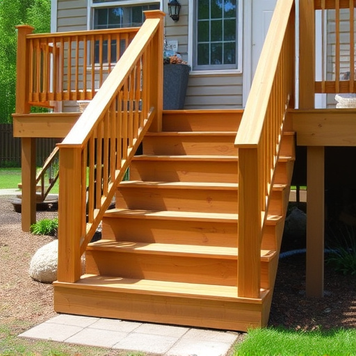 deck stairs