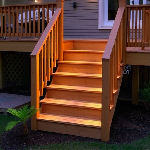 deck stairs