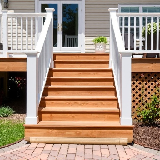 deck stairs