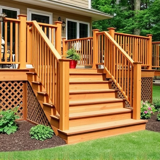 deck stairs