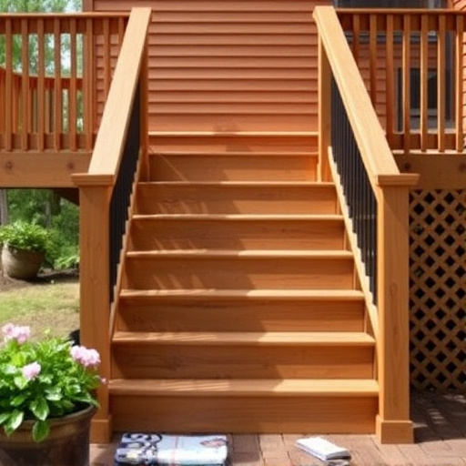 deck stairs