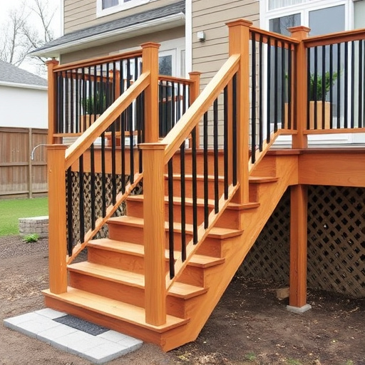 deck stairs