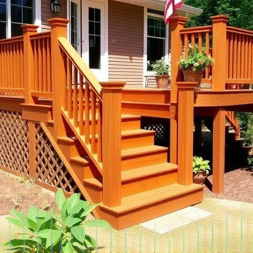 deck stairs