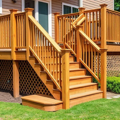 deck stairs