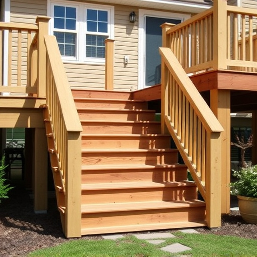 deck stairs