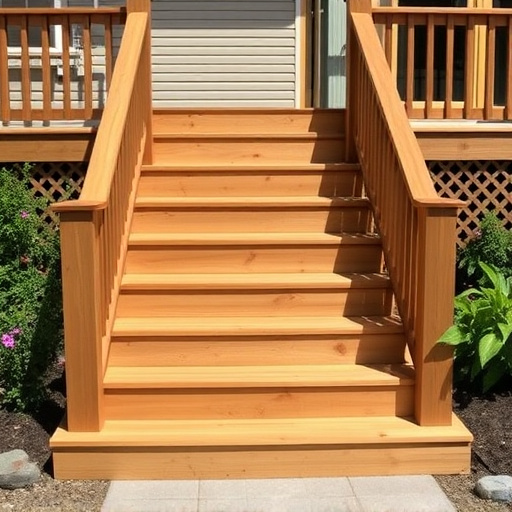 deck stairs