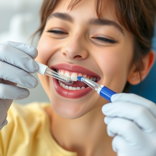 dental fluoride treatment