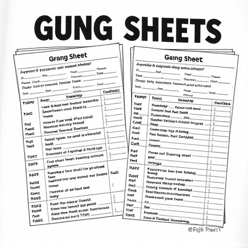 DTF gang sheets