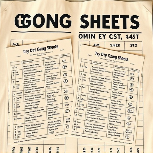 DTF gang sheets