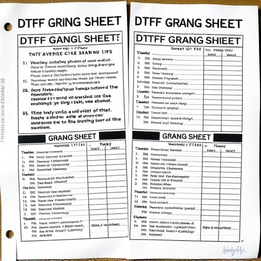 DTF gang sheets
