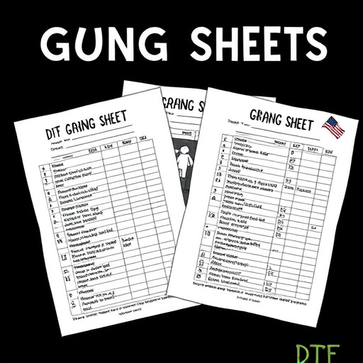DTF gang sheets