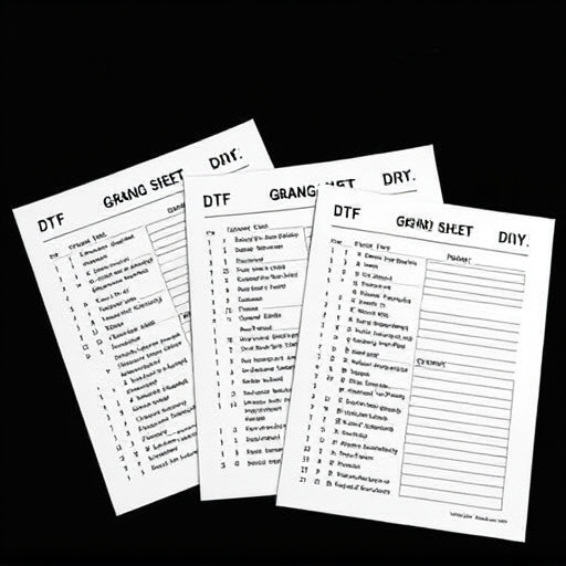 DTF gang sheets