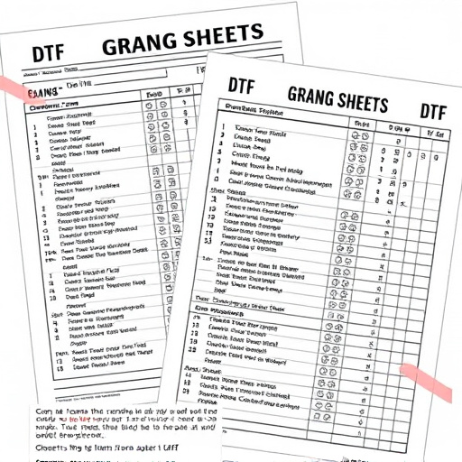 DTF gang sheets