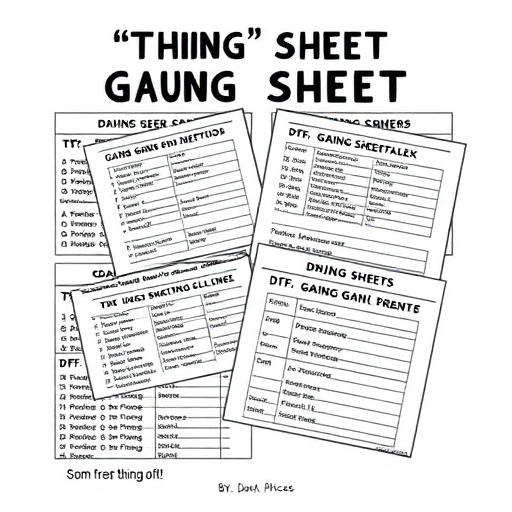 DTF gang sheets
