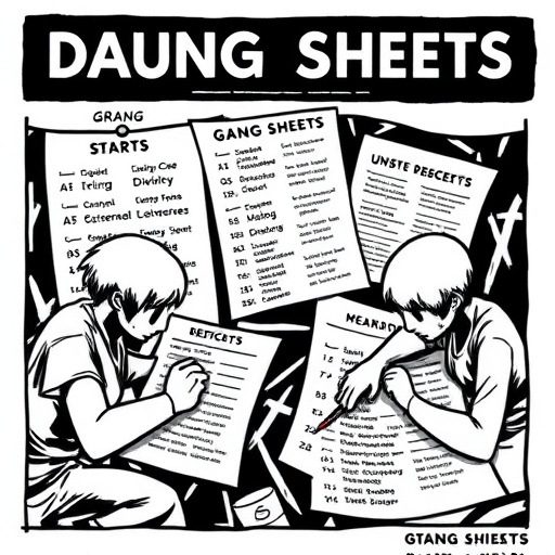 DTF gang sheets