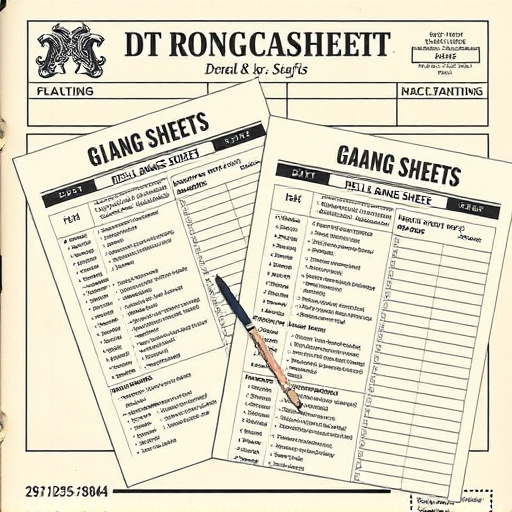 DTF gang sheets