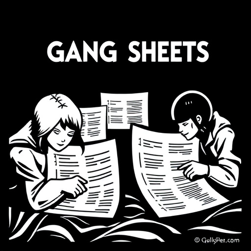 DTF gang sheets