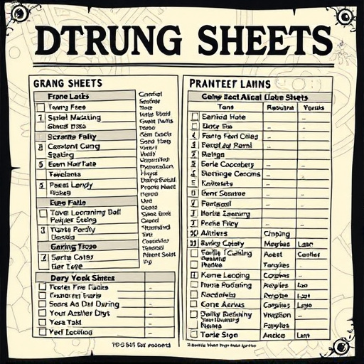 DTF gang sheets