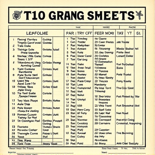 DTF gang sheets