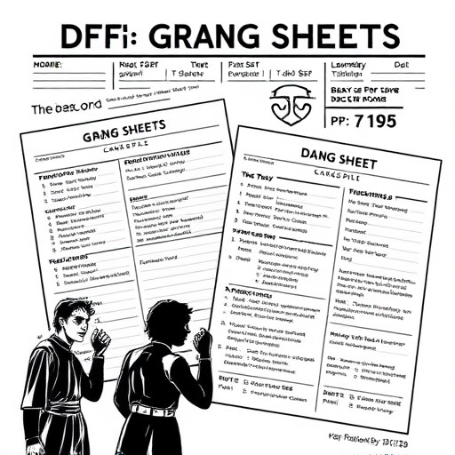 DTF gang sheets