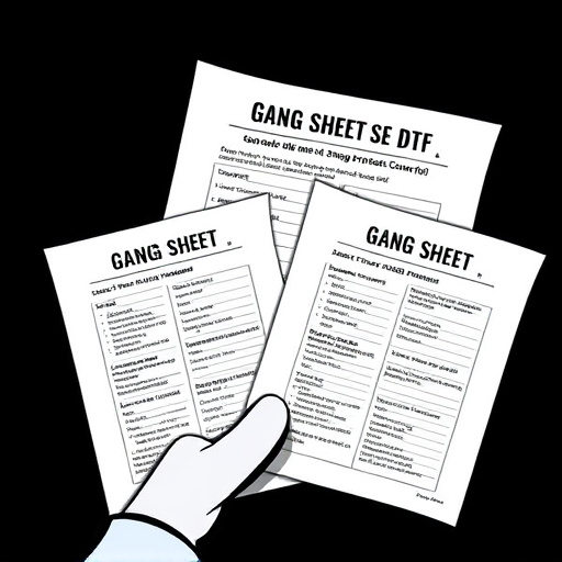 DTF gang sheets