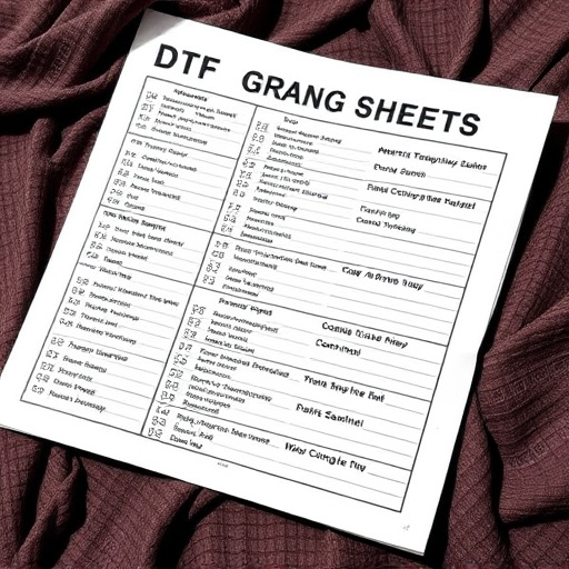 DTF gang sheets