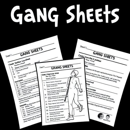 DTF gang sheets