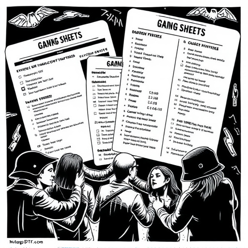 DTF gang sheets