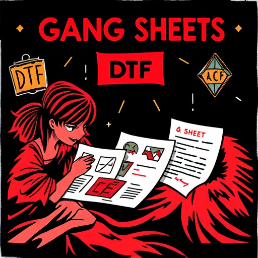 DTF gang sheets