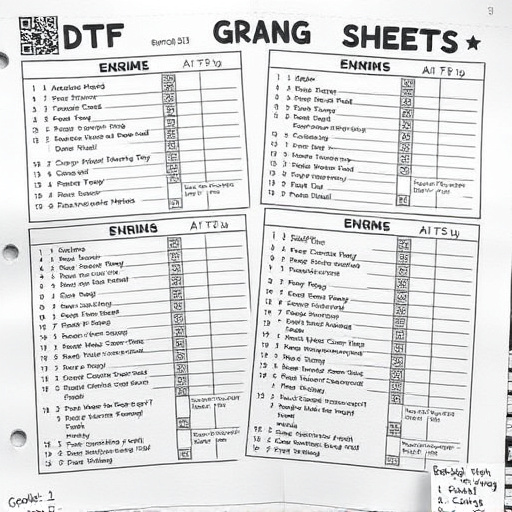 DTF gang sheets
