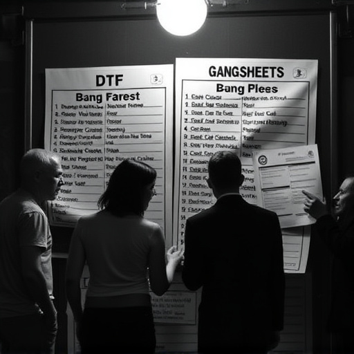 DTF gang sheets