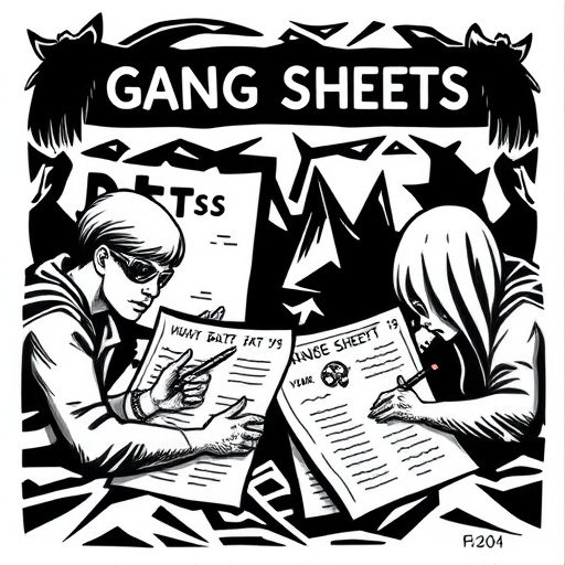DTF gang sheets