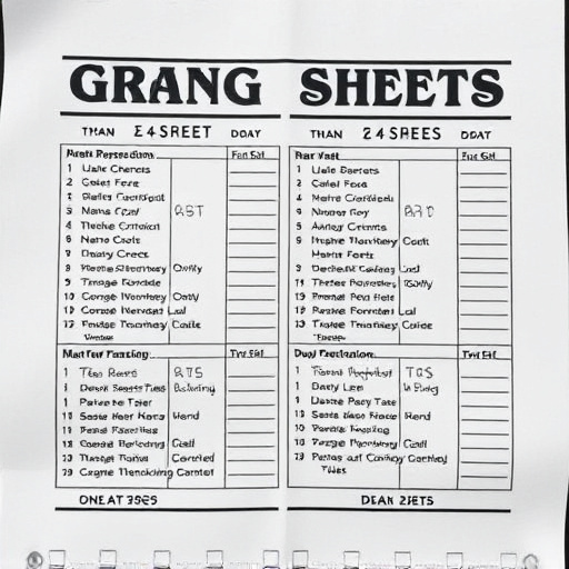 DTF gang sheets
