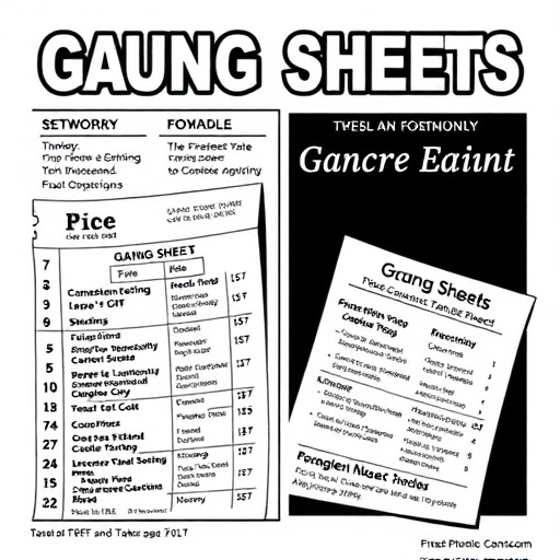 DTF gang sheets