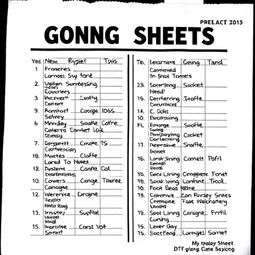 DTF gang sheets
