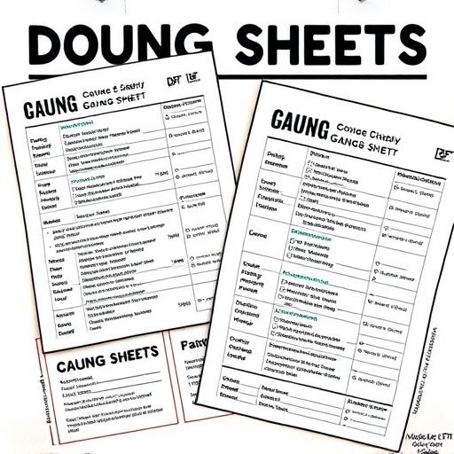 DTF gang sheets