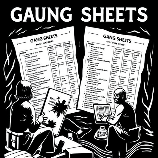 DTF gang sheets