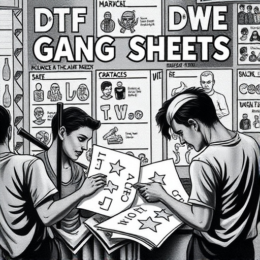DTF gang sheets