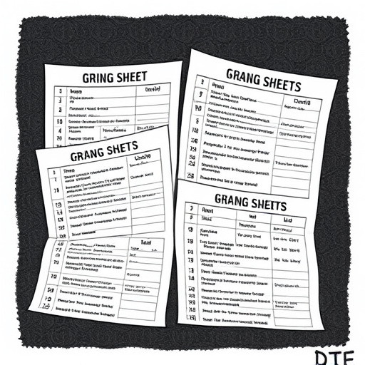 DTF gang sheets