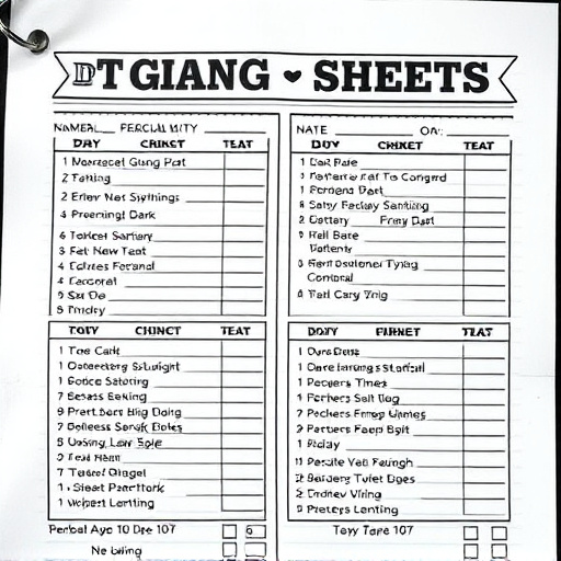 DTF gang sheets