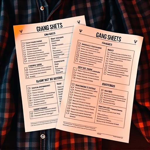 DTF gang sheets