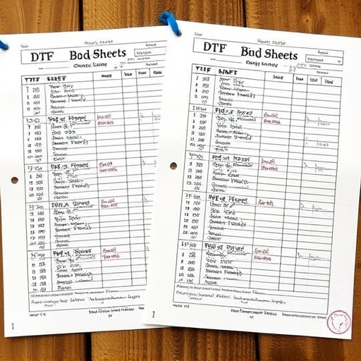 DTF gang sheets