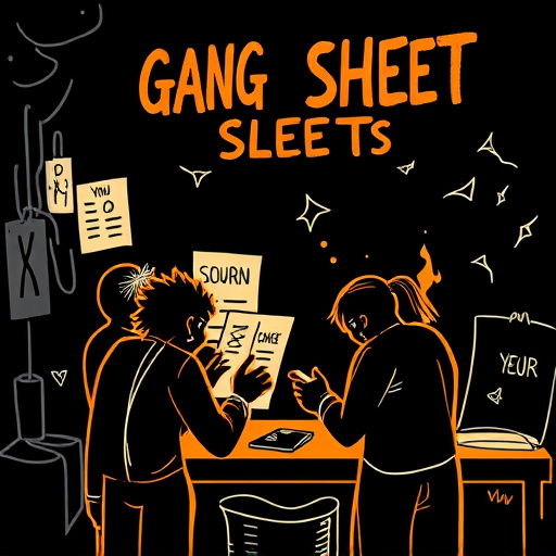 DTF gang sheets